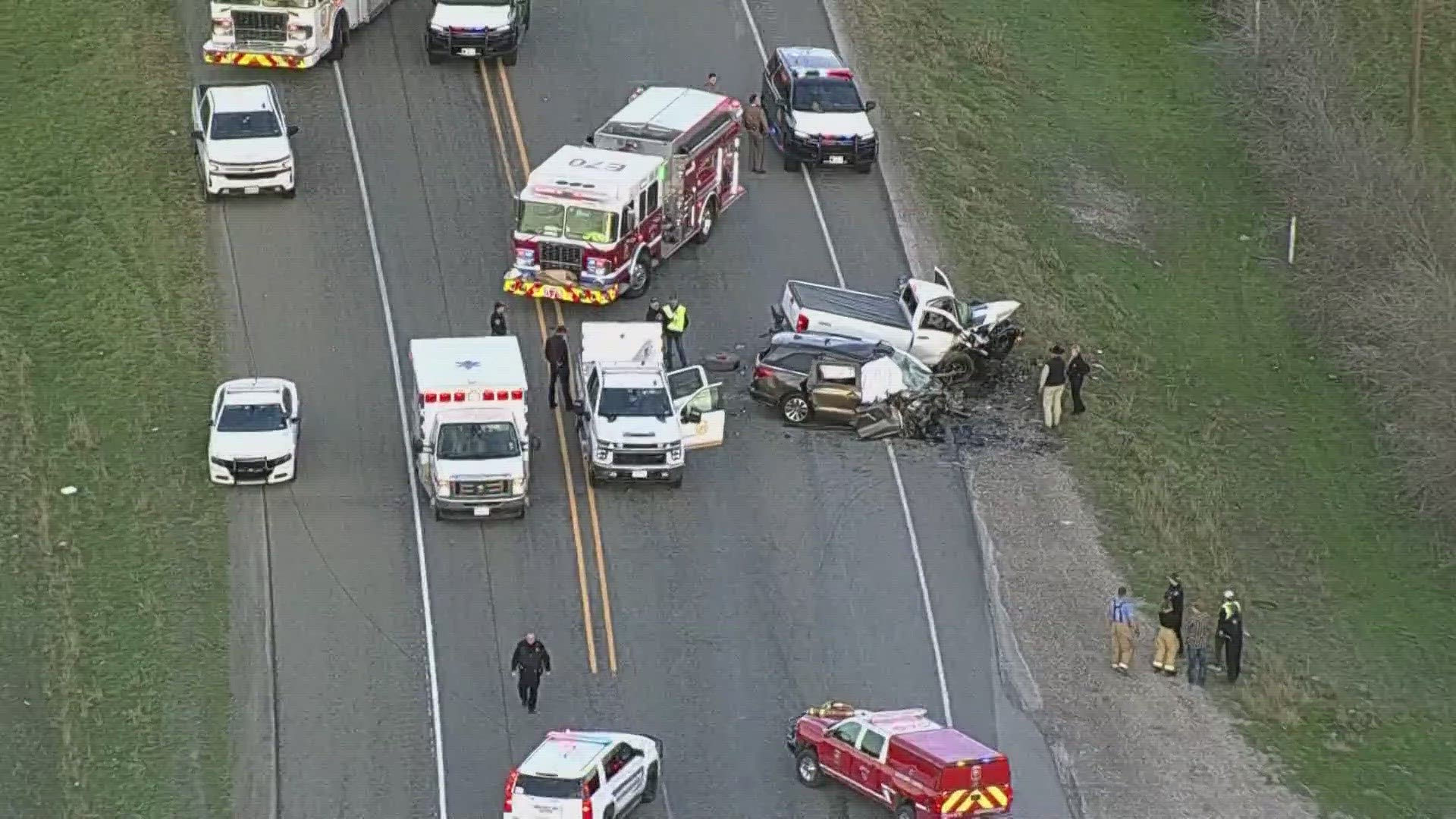 Investigators say now 18-year-old Luke Resecker was driving South on US 67 in a 2014 Chevy when he drove into oncoming traffic and hit a 2021 Honda Odyssey head on.