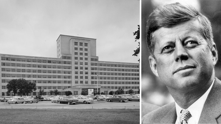 The hospital where JFK died is coming down