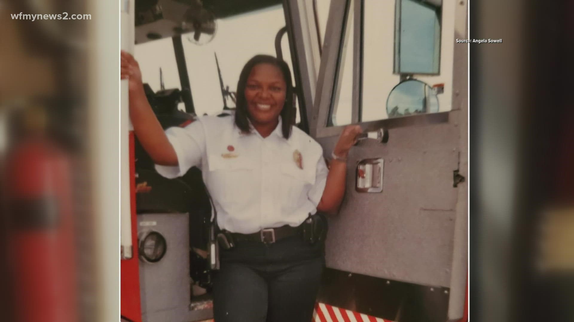 Angela Sowell has given most of her life to the Winston-Salem Fire Department, but never thought she'd be a trailblazer.