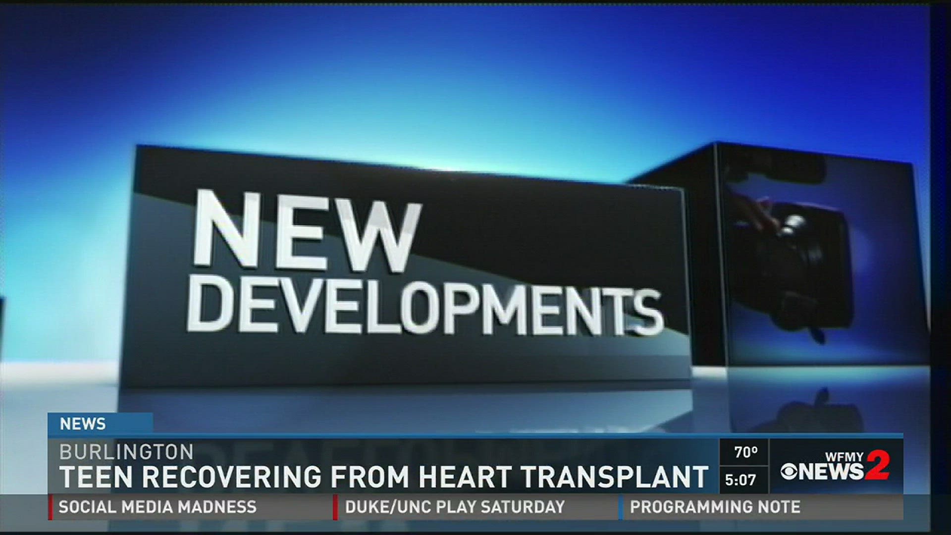 Teen Recovering From Heart Transplant