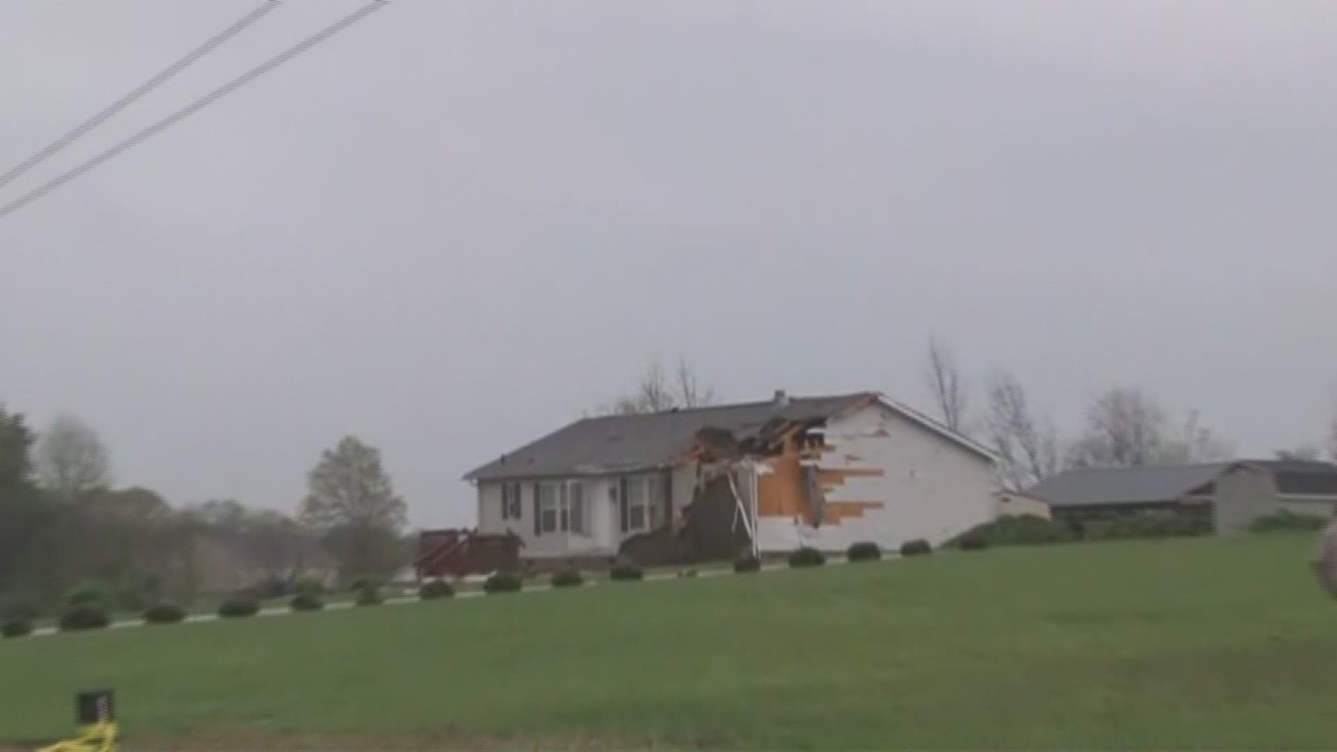 Mobile Home Thrown Across A Road In Reidsville 11alive Com
