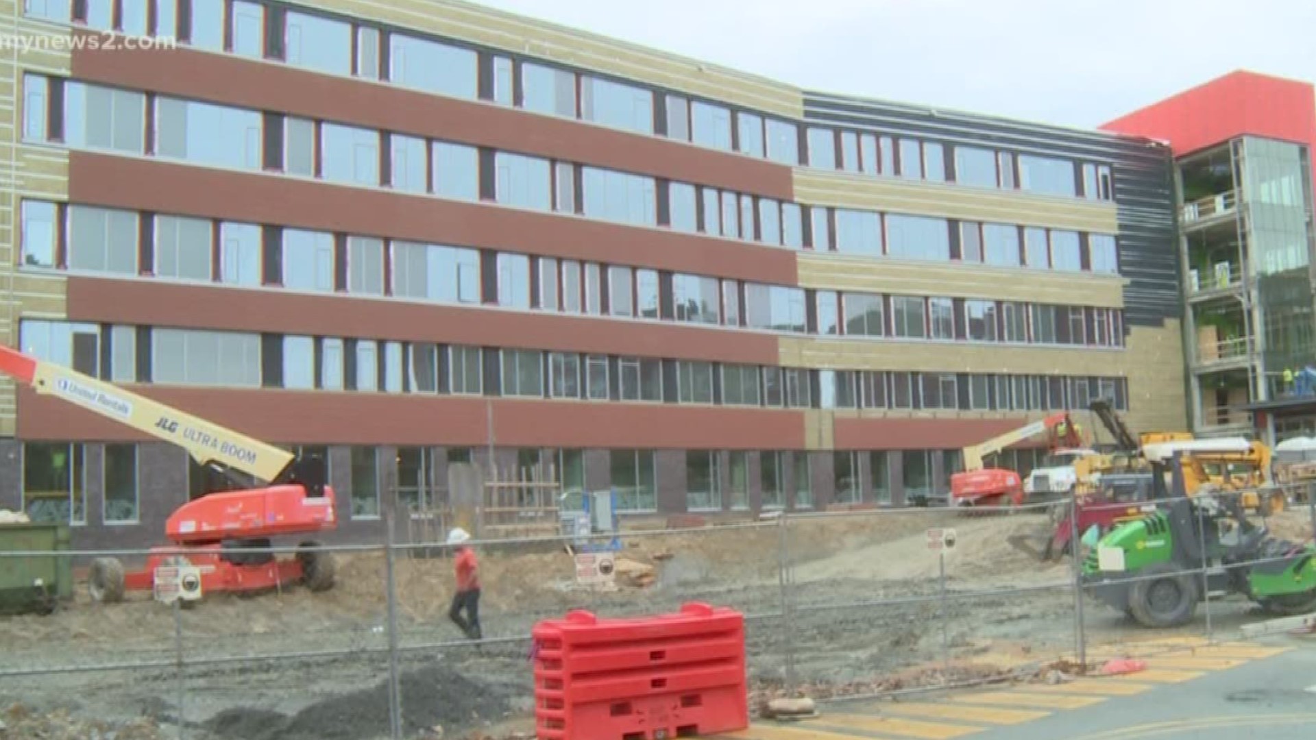 New Moses Cone Women's Facility Coming Along