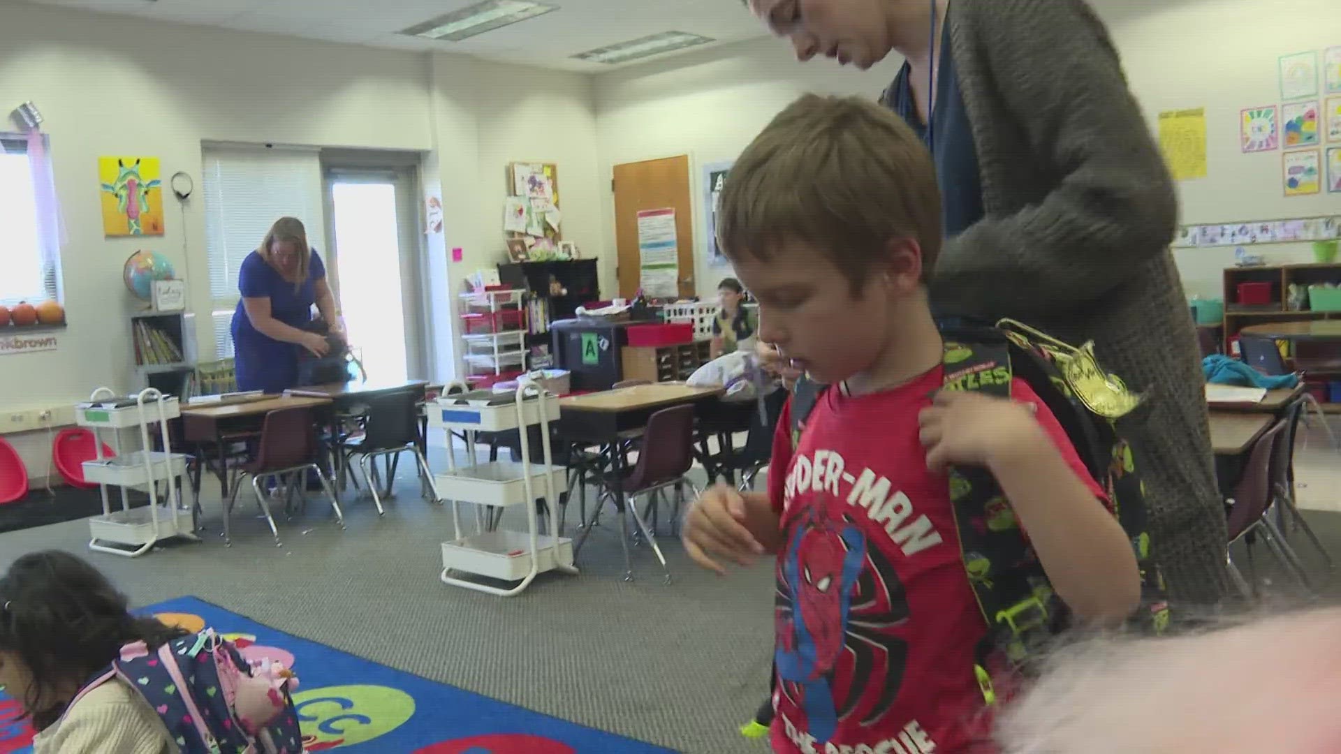 Miles Nugent battled cancer for more than three years. Now, he’s back in class with his friends.