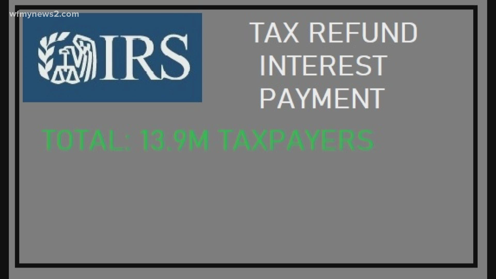 You qualify for an interest payment if you received or will receive a tax refund. You must also have already filed between April 15 - July 15 of this year.