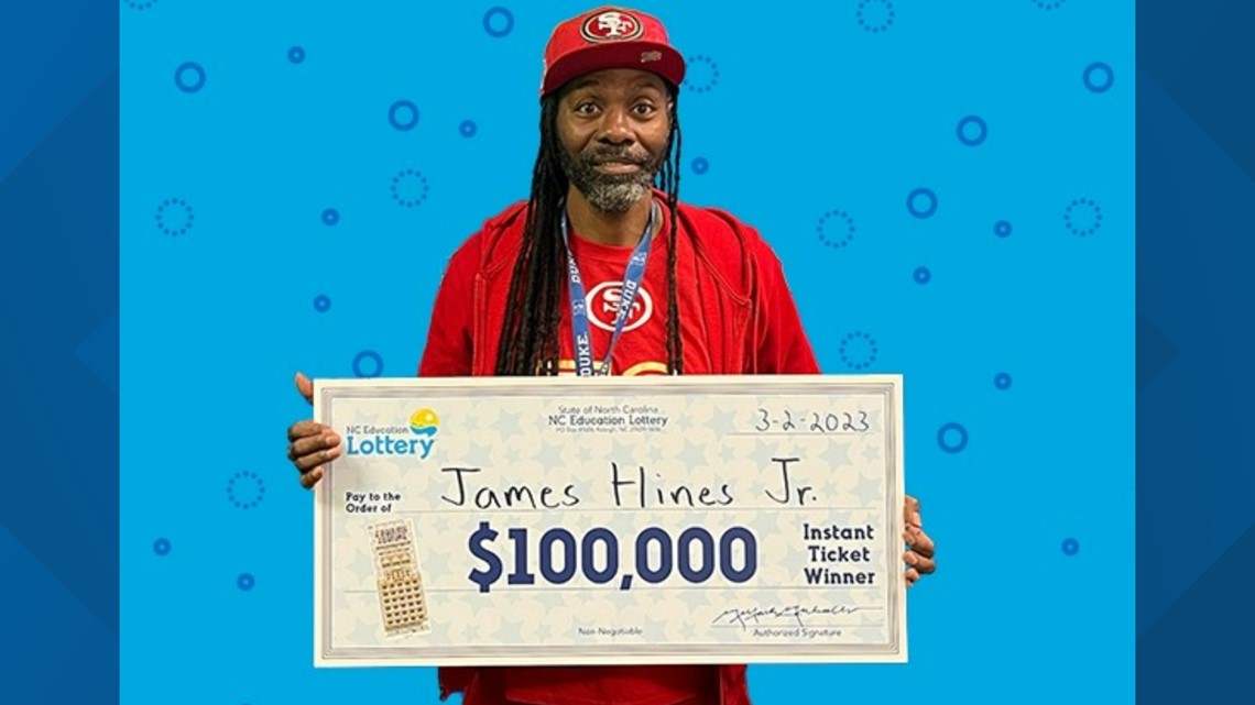 Greensboro man wins 100,000 in lucky lotter win!