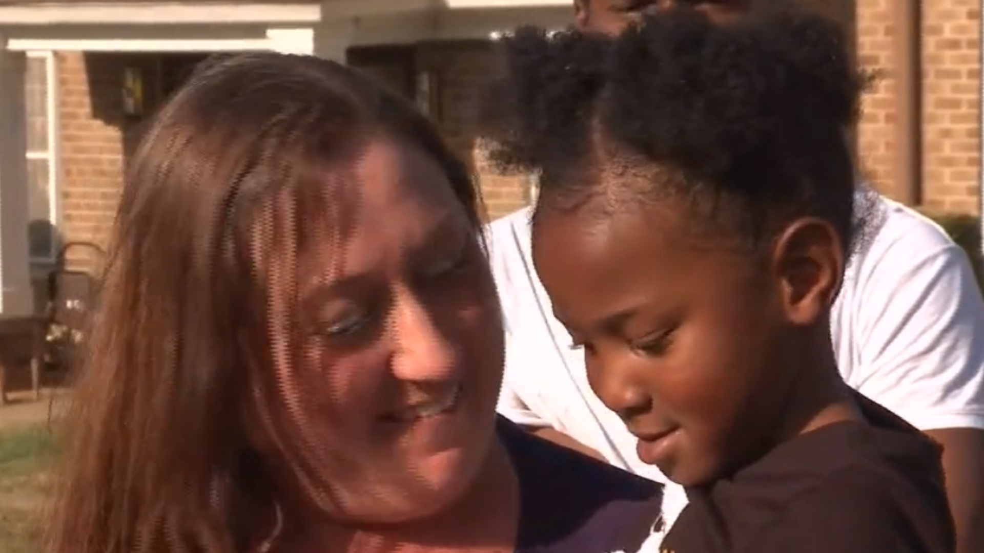 Family and friends welcomed 3-year-old Ahlora Lindiment back home Friday after she was abducted on Wednesday from a playground.