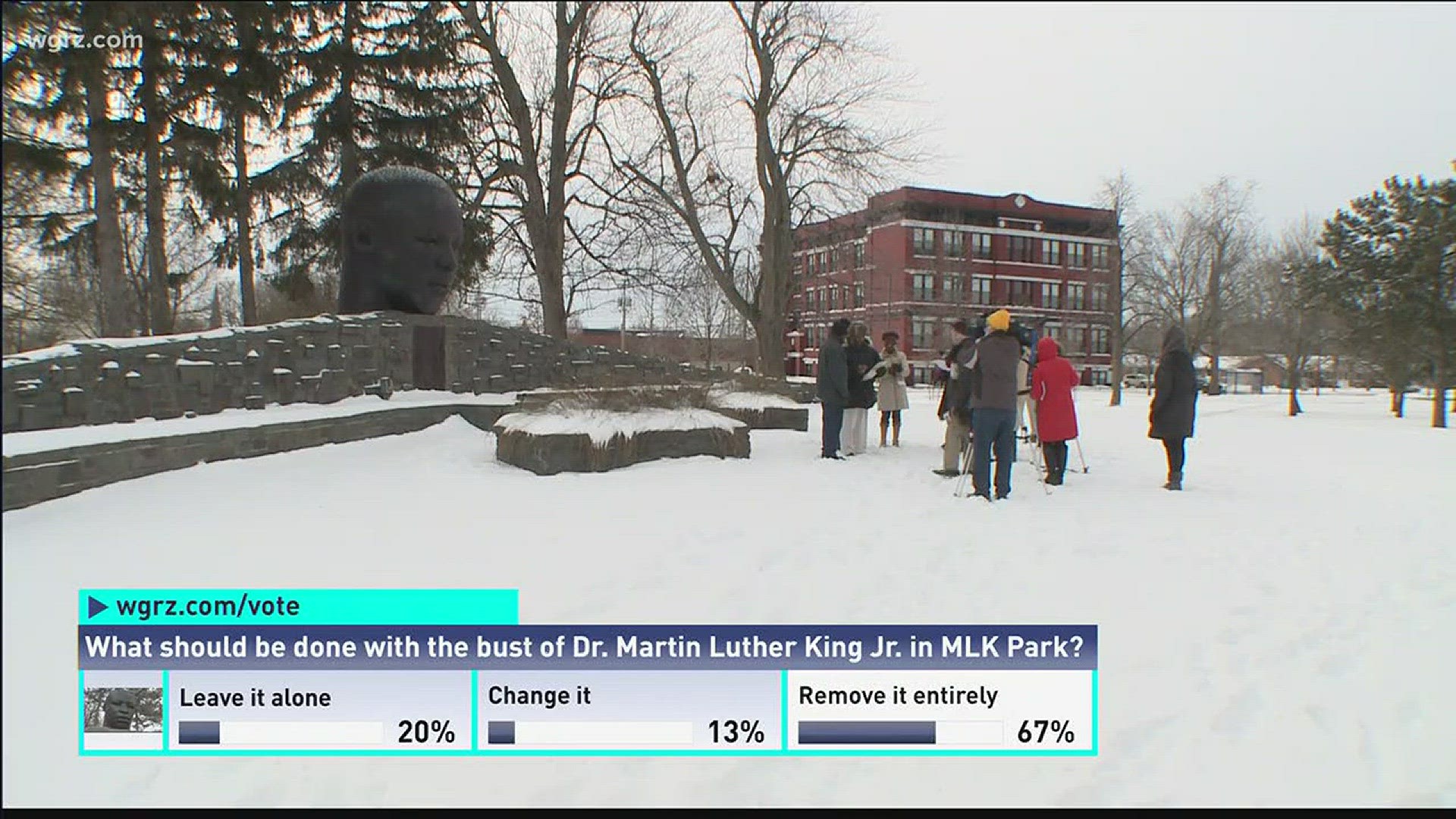 Petition now circulating to remove & replace MLK Park statue