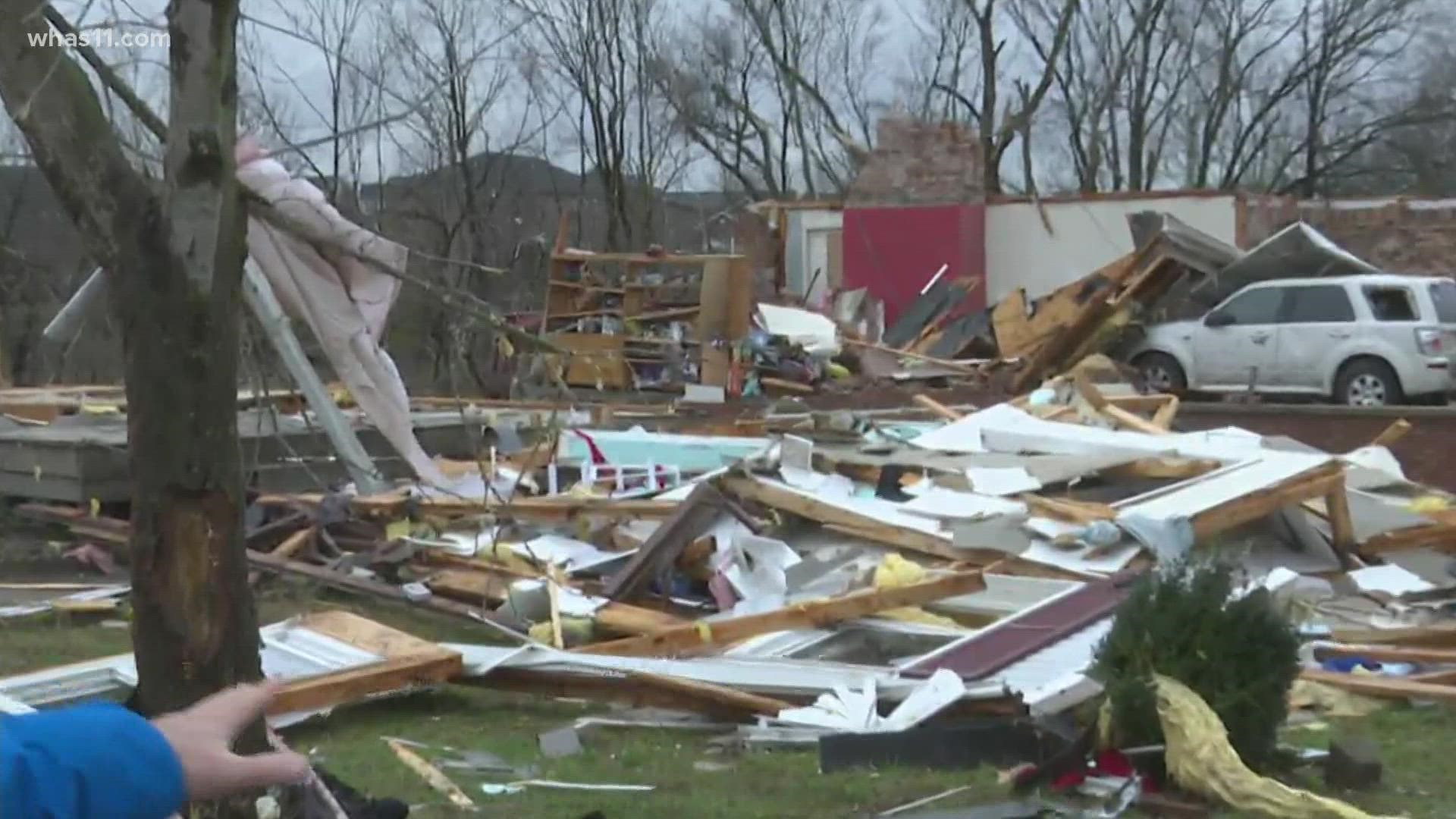 She was on FaceTime when the storm struck. Here's her story.