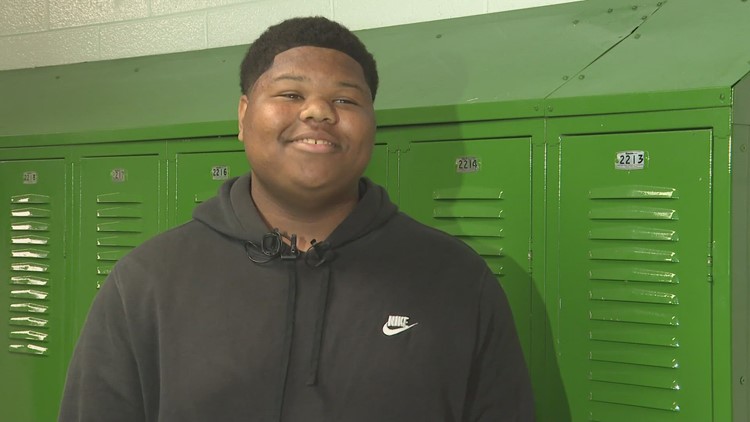'I feel like a new person now': High school teacher helps give free haircuts to students