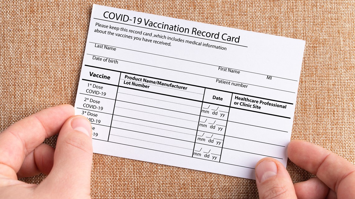 CDC coronavirus vaccine card: What you need to know ...