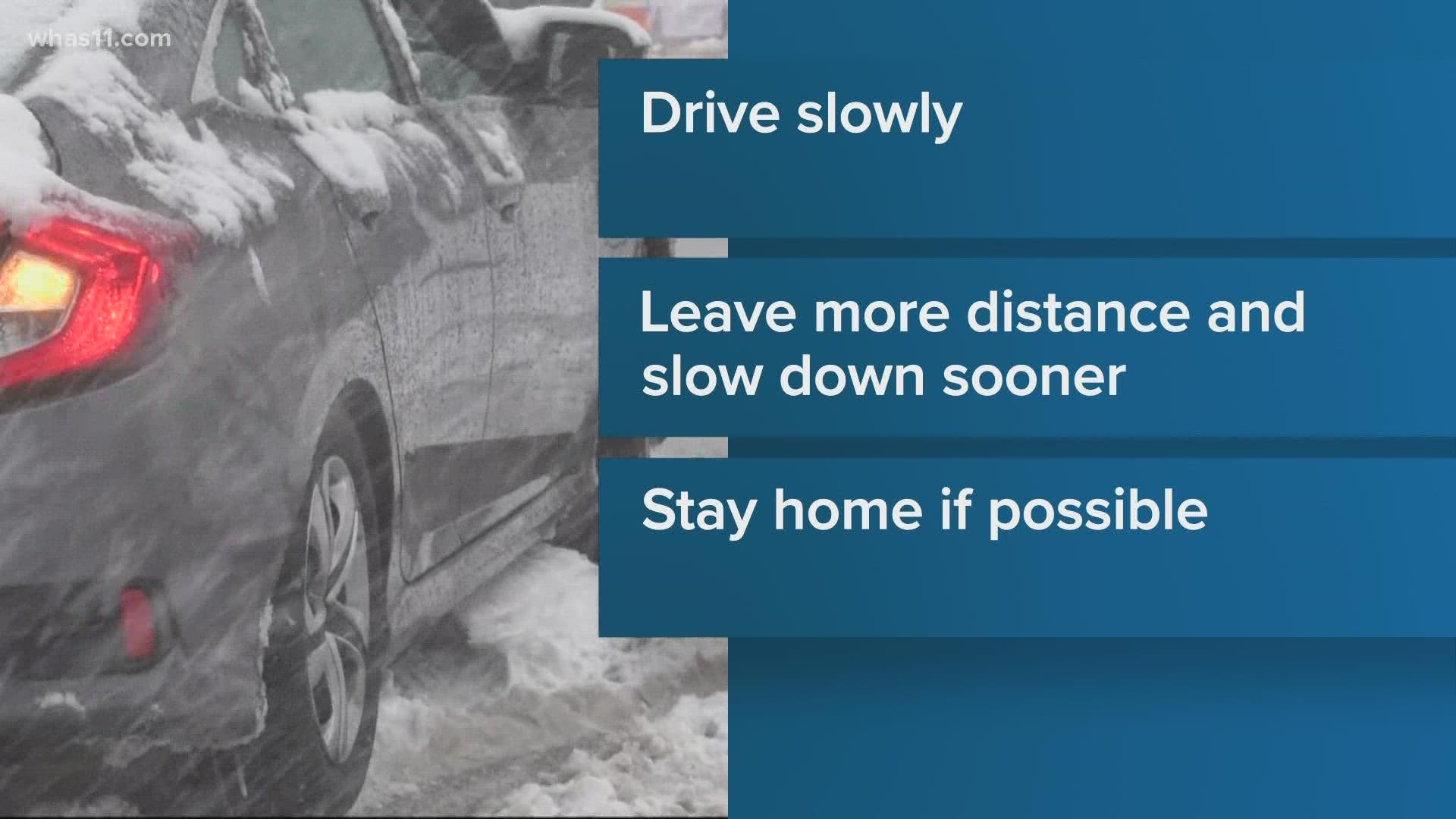 Snow is in the forecast on Thursday so here's how to best prepare to stay safe on the roads.