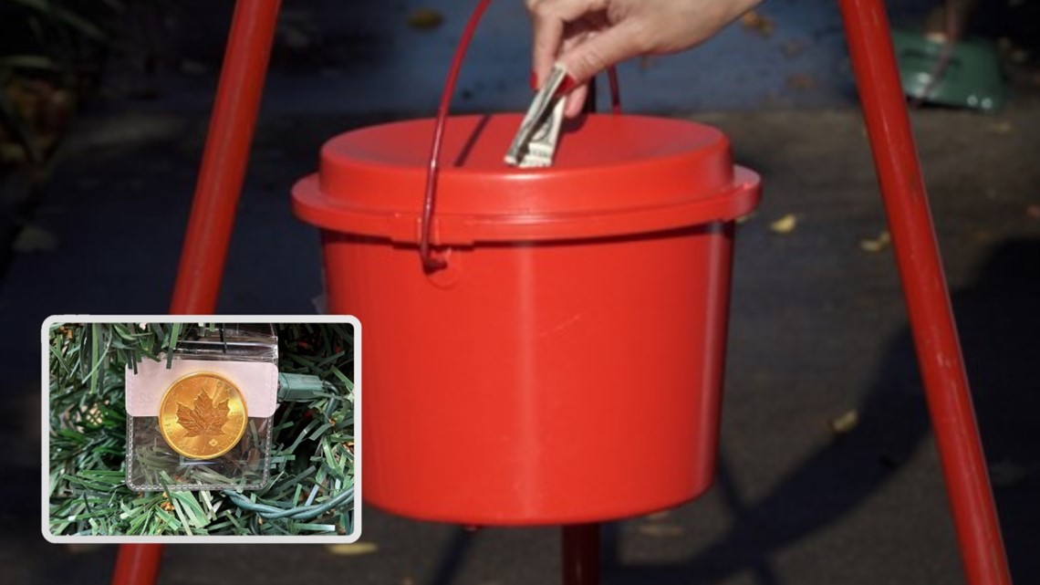 $2,000 gold coin found in Salvation Army kettle in Louisville - Vimarsana News