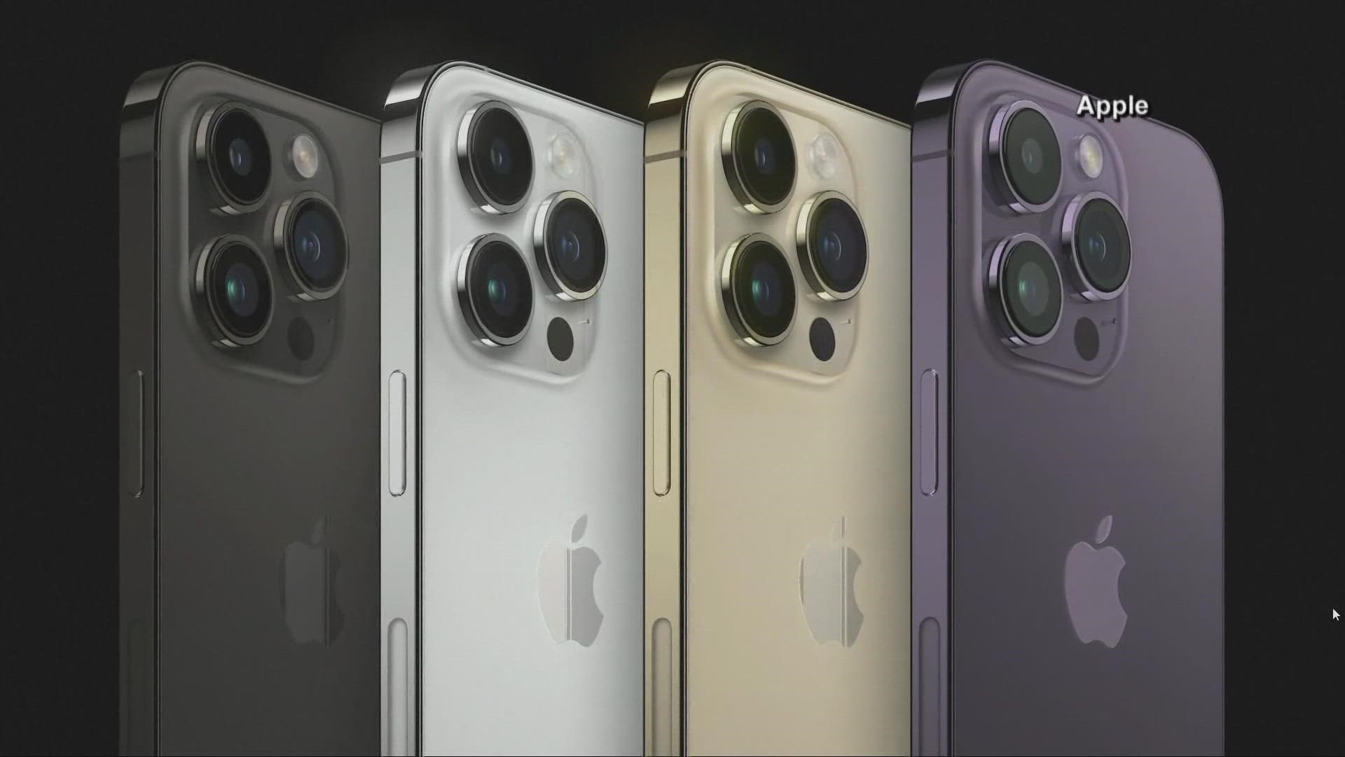 The new Apple iPhone 14 & 14 Pro are now available around the world.  The iPhone has a longer battery life, updated camera sensors and an improved front-facing cam.