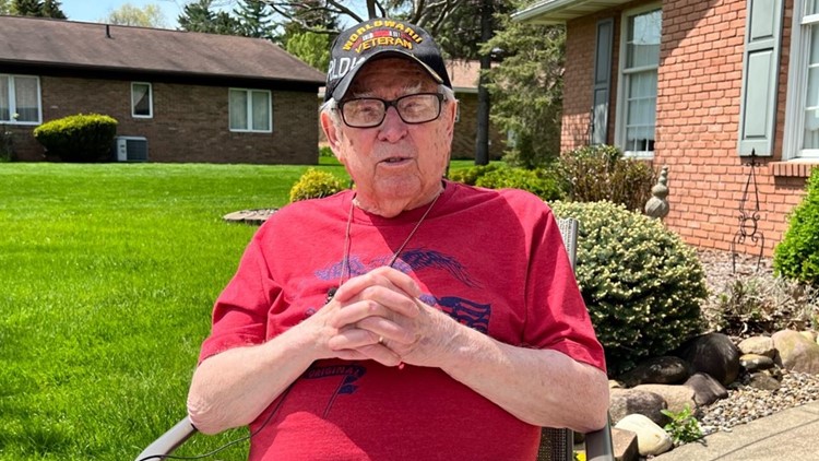 World War II veteran from Mansfield turns 100 in June: How you can send him a birthday card