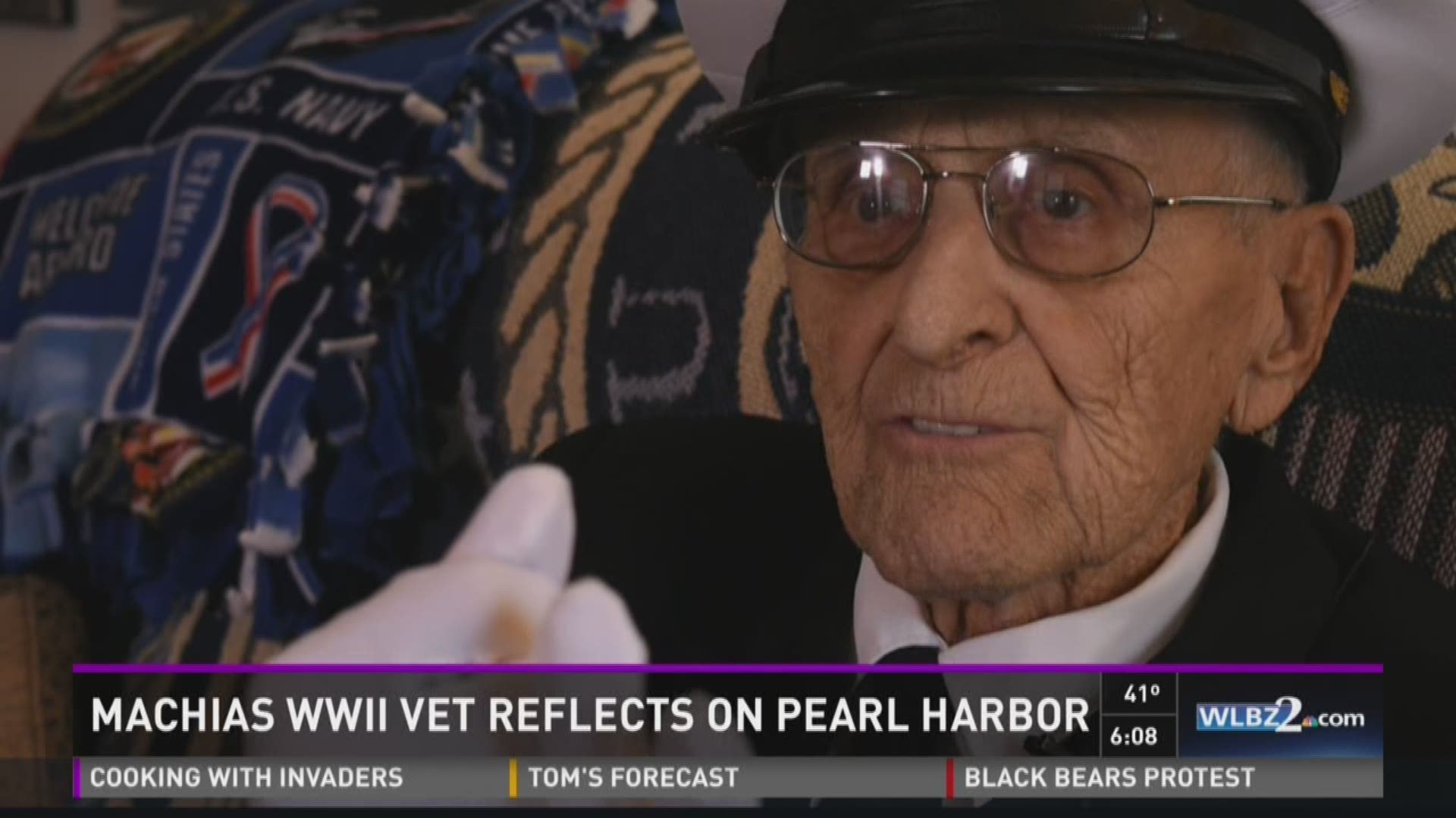 WWII veteran discusses what the United States means to him