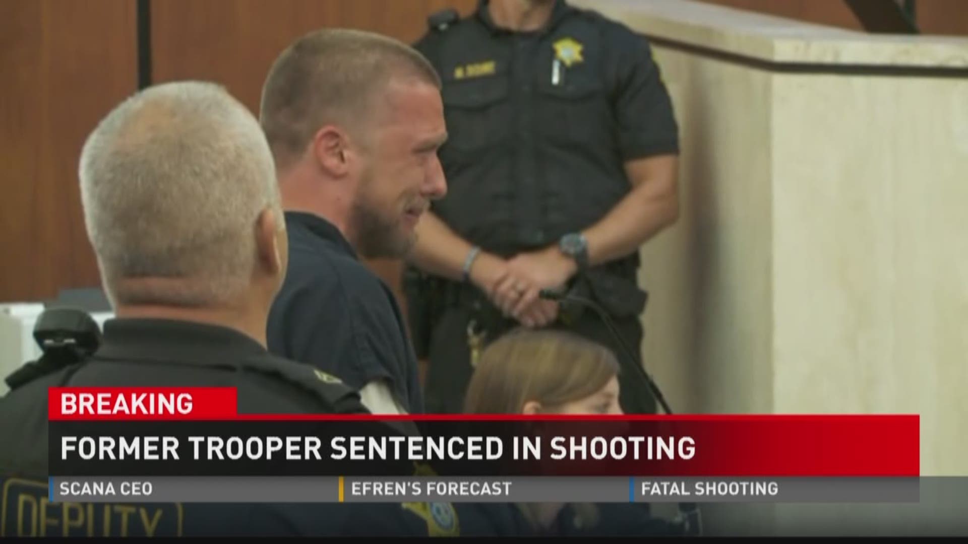 Sean Groubert was sentenced for shooting Levar Jones in 2014.