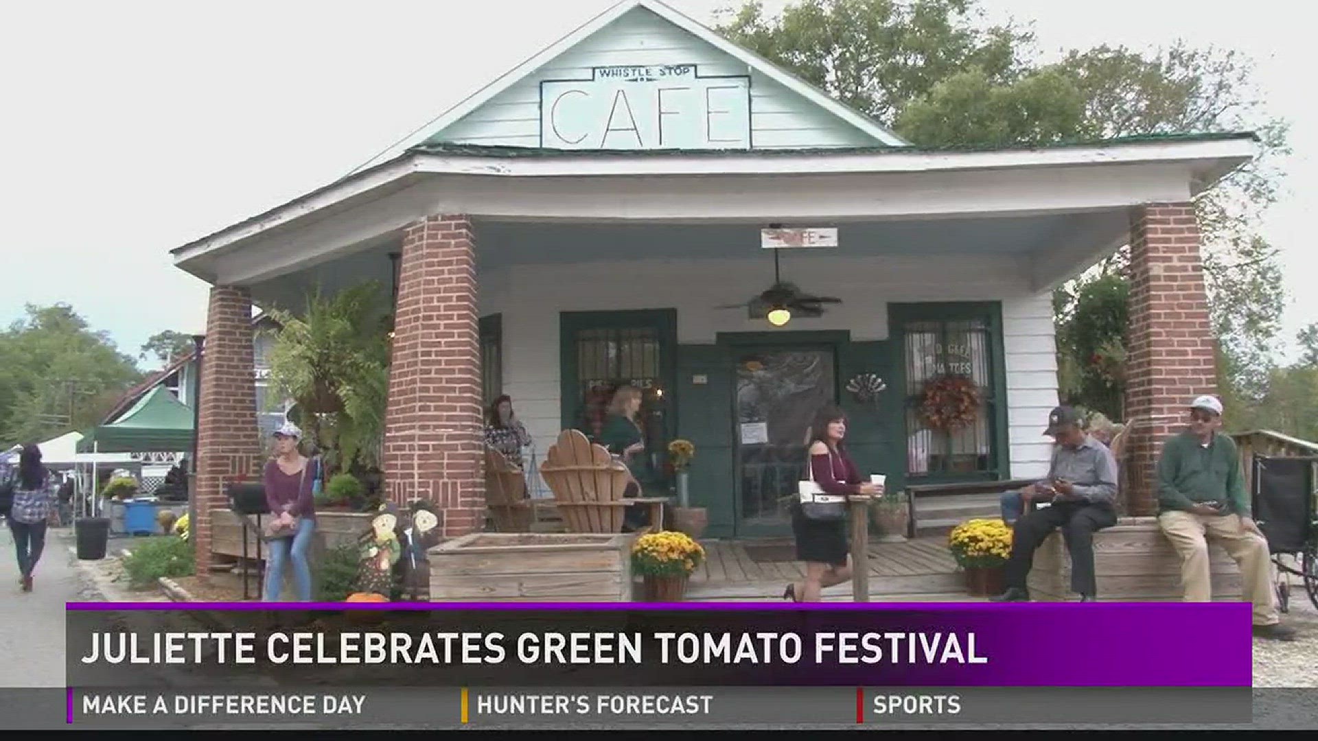 Juliette celebrates Green Tomato Festival