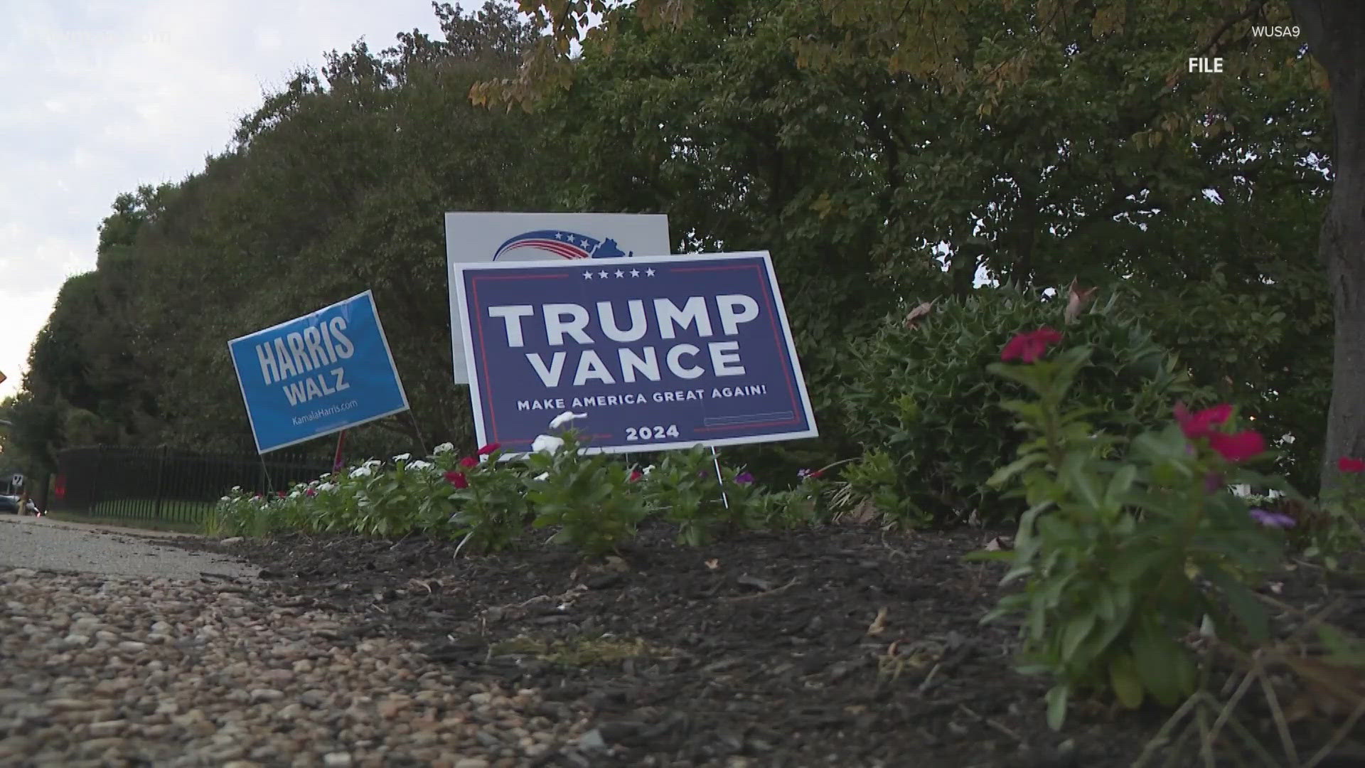 As we get closer to election day, signs will be aplenty across peoples yards, but Georgia law says that there's a time and a place for them.