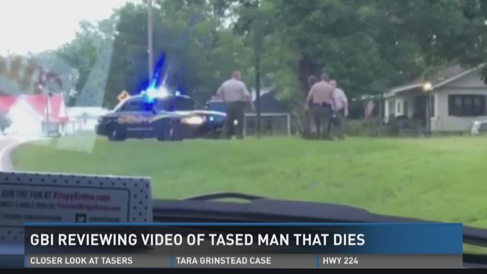 GBI reviewing video of man's Tasing death
