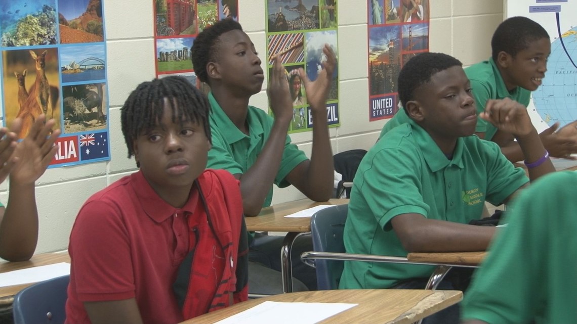 Dublin Middle's male mentoring program provides young men with guidance ...