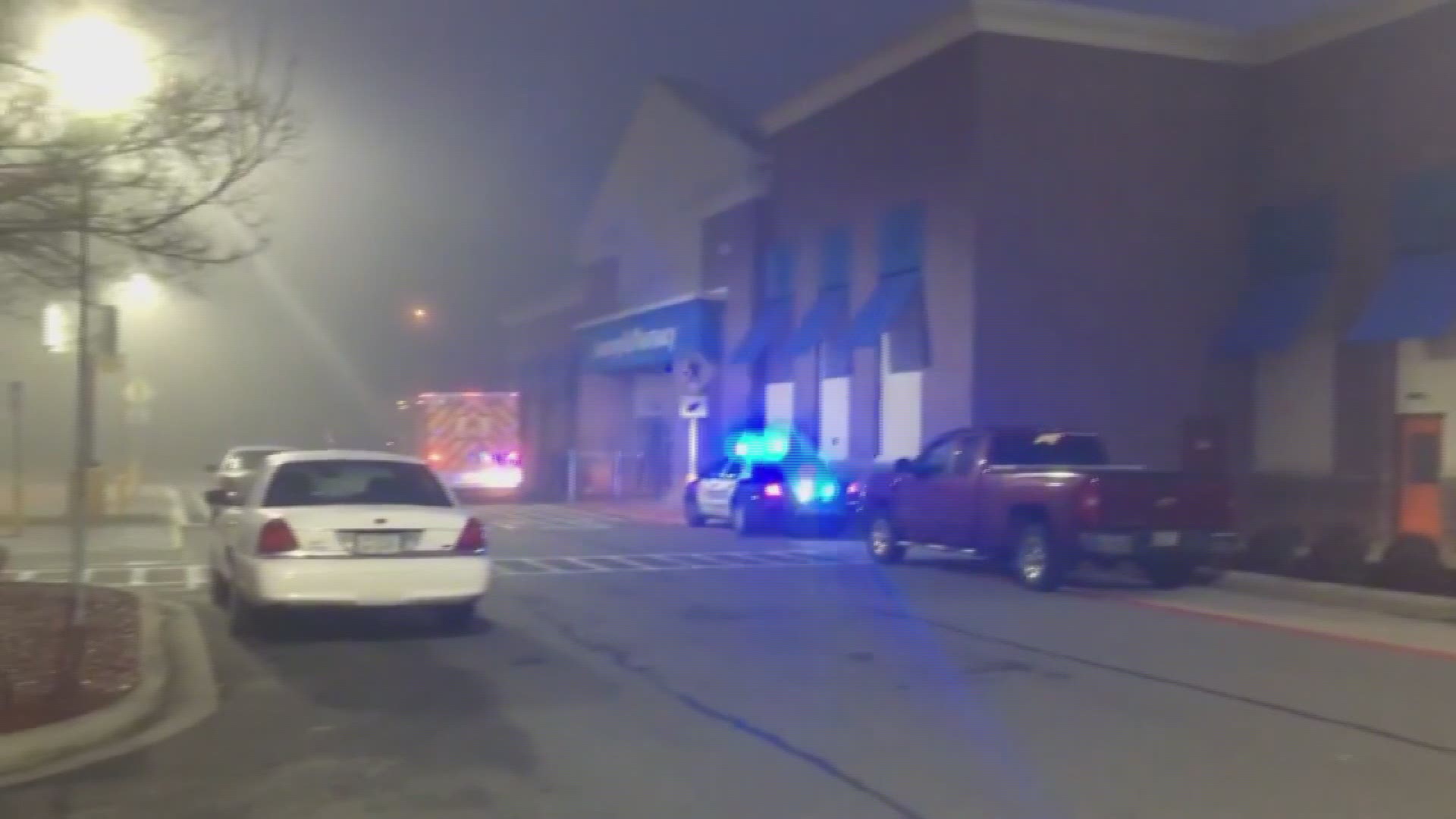 The Forsyth Police Department is investigating after a body was found in the men's restroom at the Walmart on North Lee Street.