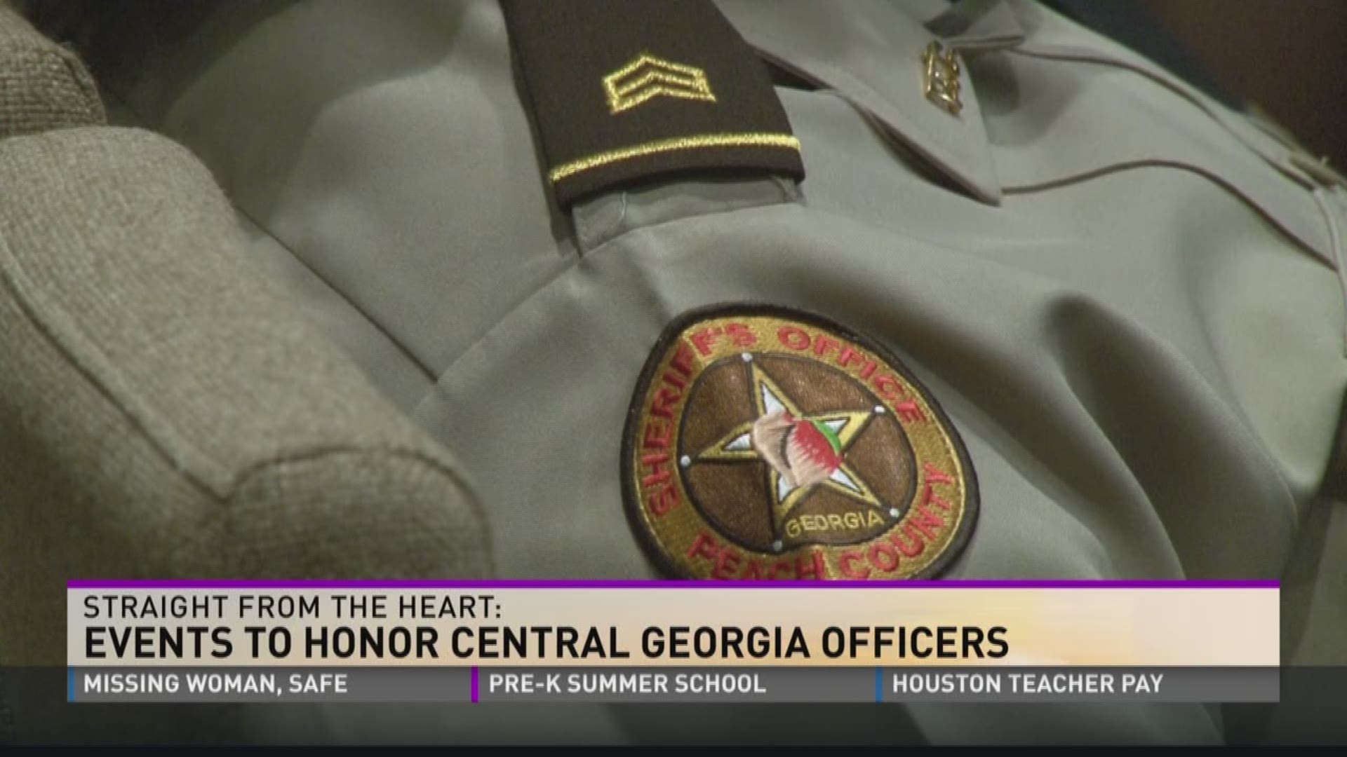 Straight from the Heart: Honoring Central GA Officers for Police Week
