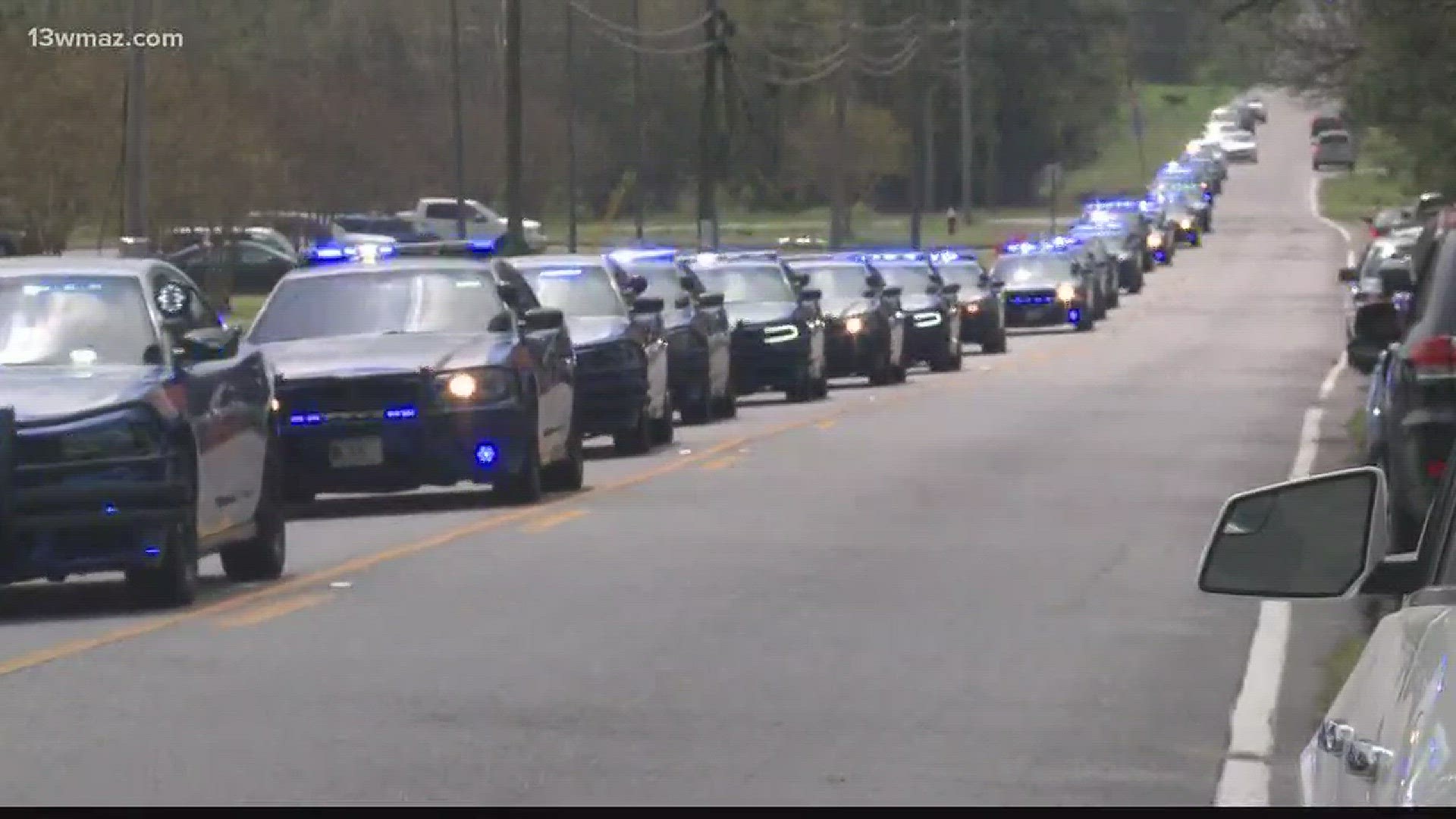 Funeral service held for GSP Trooper killed in accident