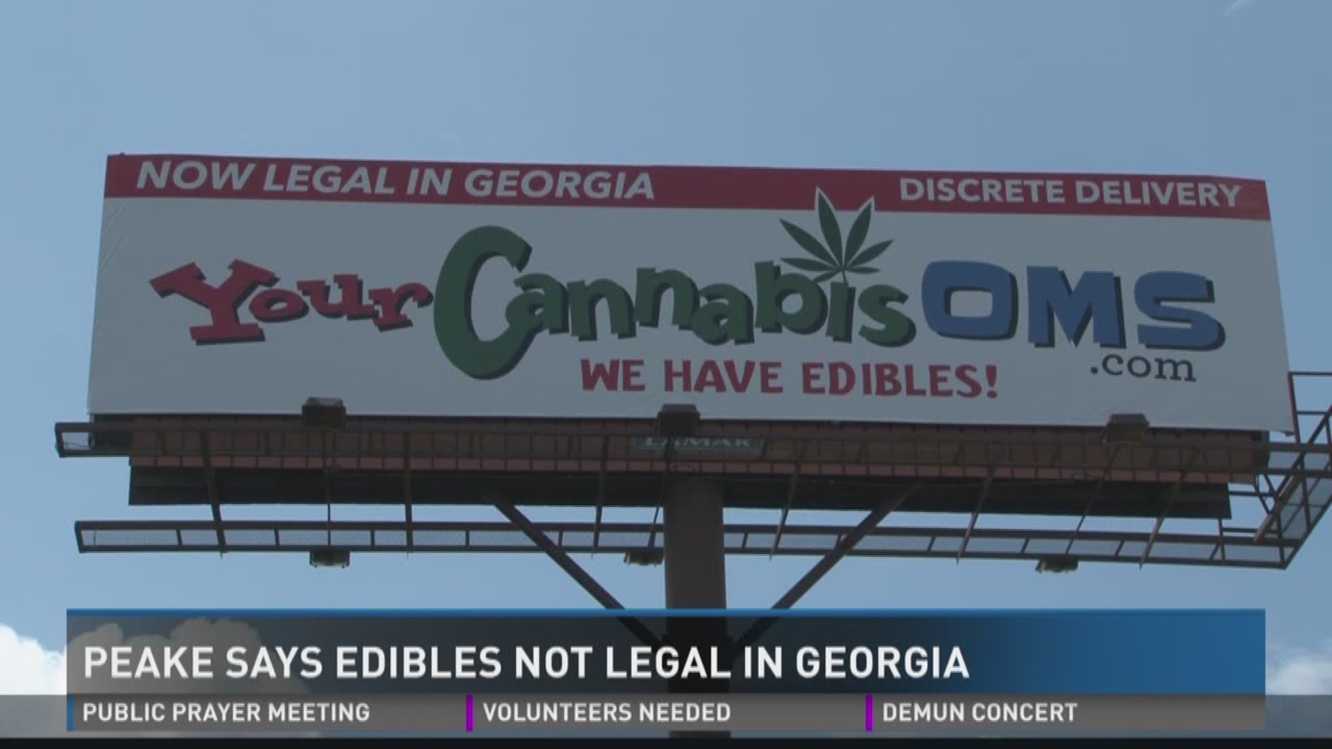 Cannabis edibles are not legal in
