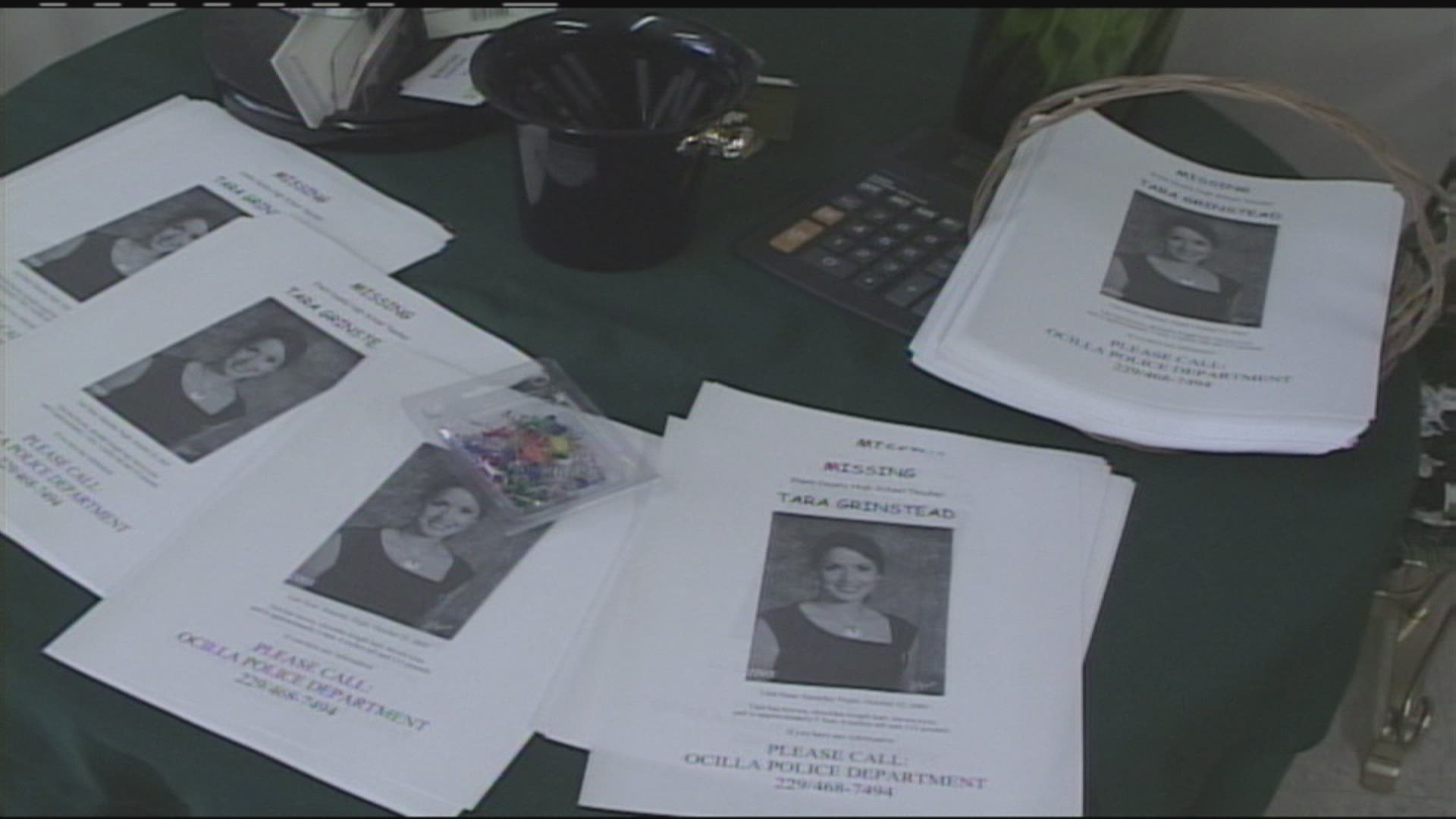 This is 13WMAZ's archive footage from October 2005, four days after Tara Grinstead went missing.