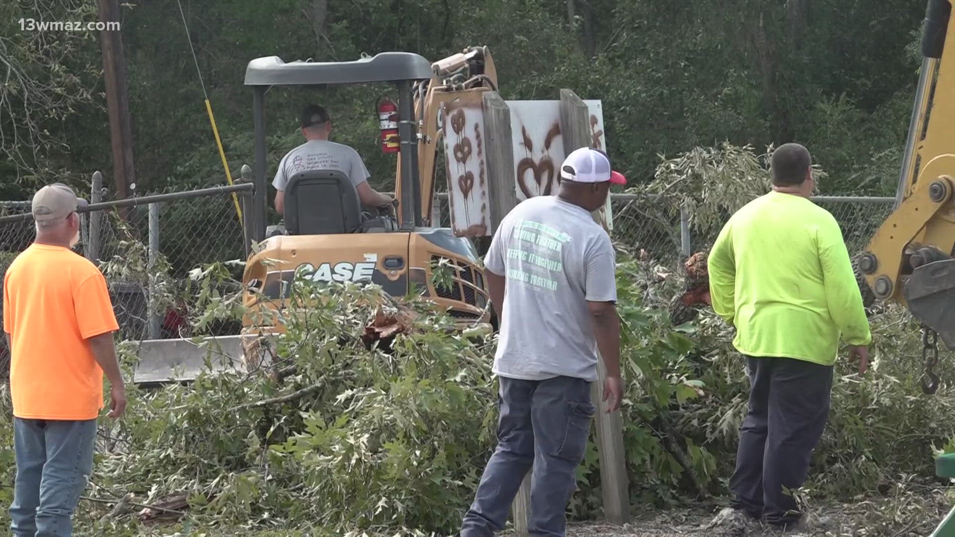 Dublin Mayor Joshua Kight said power is slowly, but steadily coming back on around city.