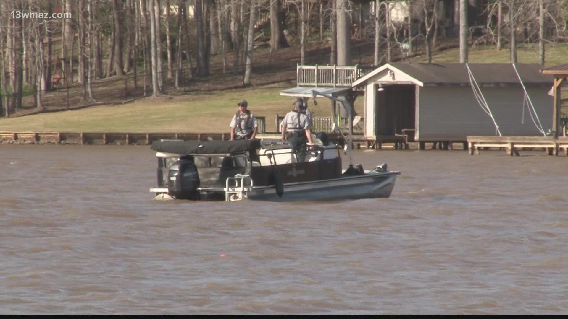 If they can't search Wednesday, they'll restart the search Thursday morning, according to Sgt. Lee Brown with Ga. DNR.
