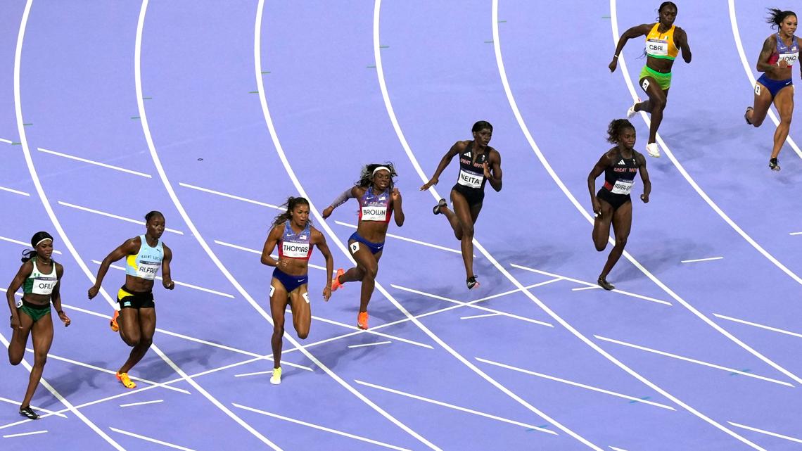 Women's 200m final Did Brittany Brown or Gabby Thomas medal?