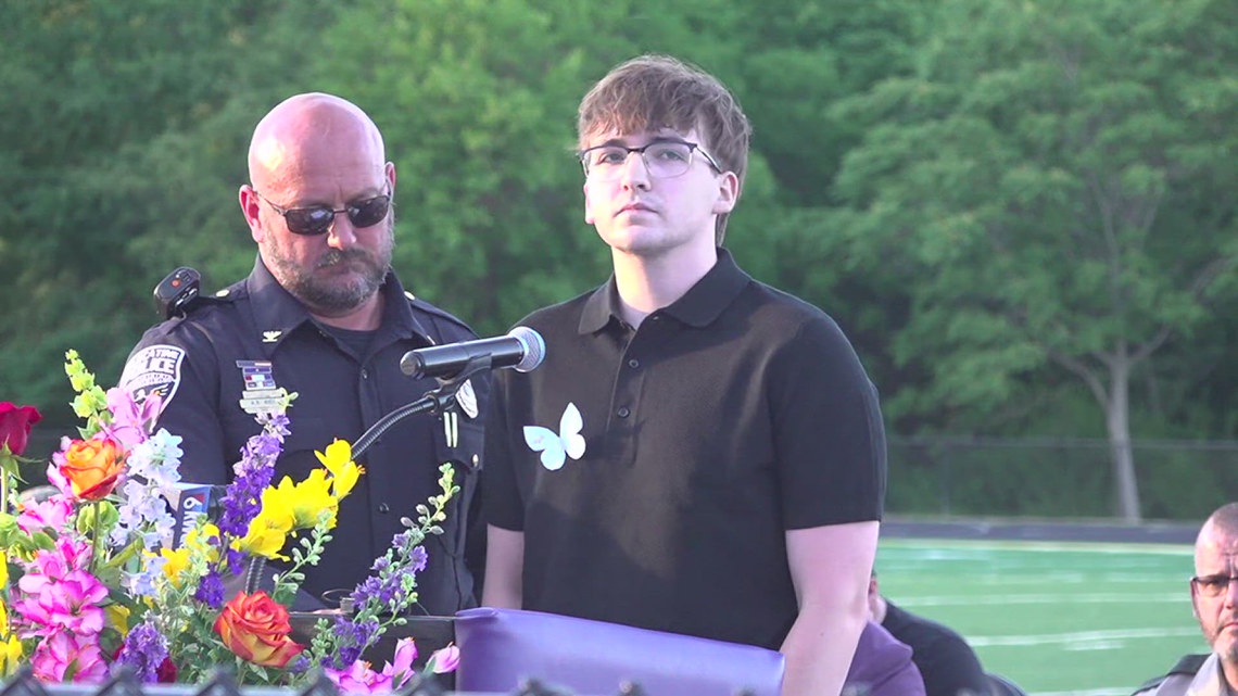 McFarland son speaks at vigil for Iowa shooting victims