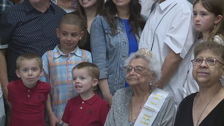 Oldest resident of Hero Street celebrating her 100th birthday