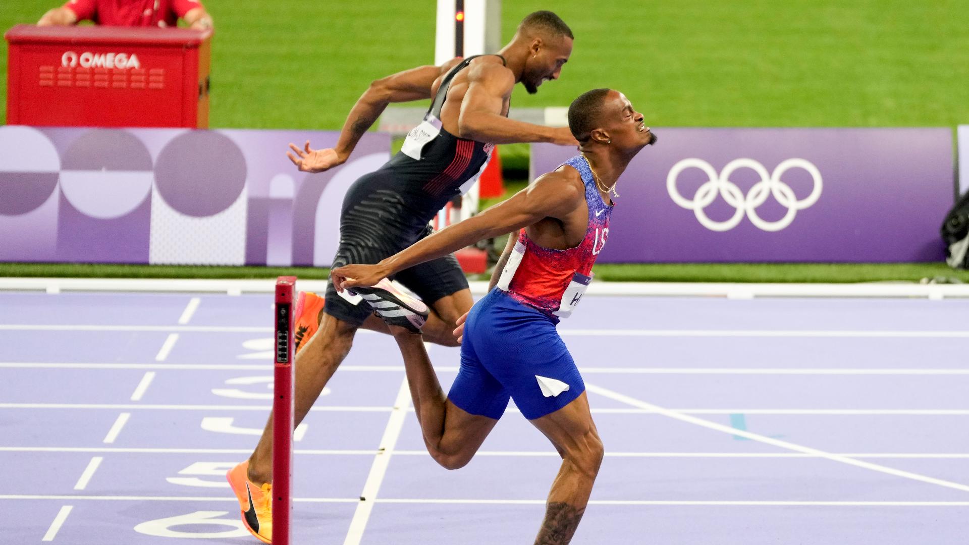 Jehlani Gordon UGA & Jamaica 4x100 relay result at Olympics