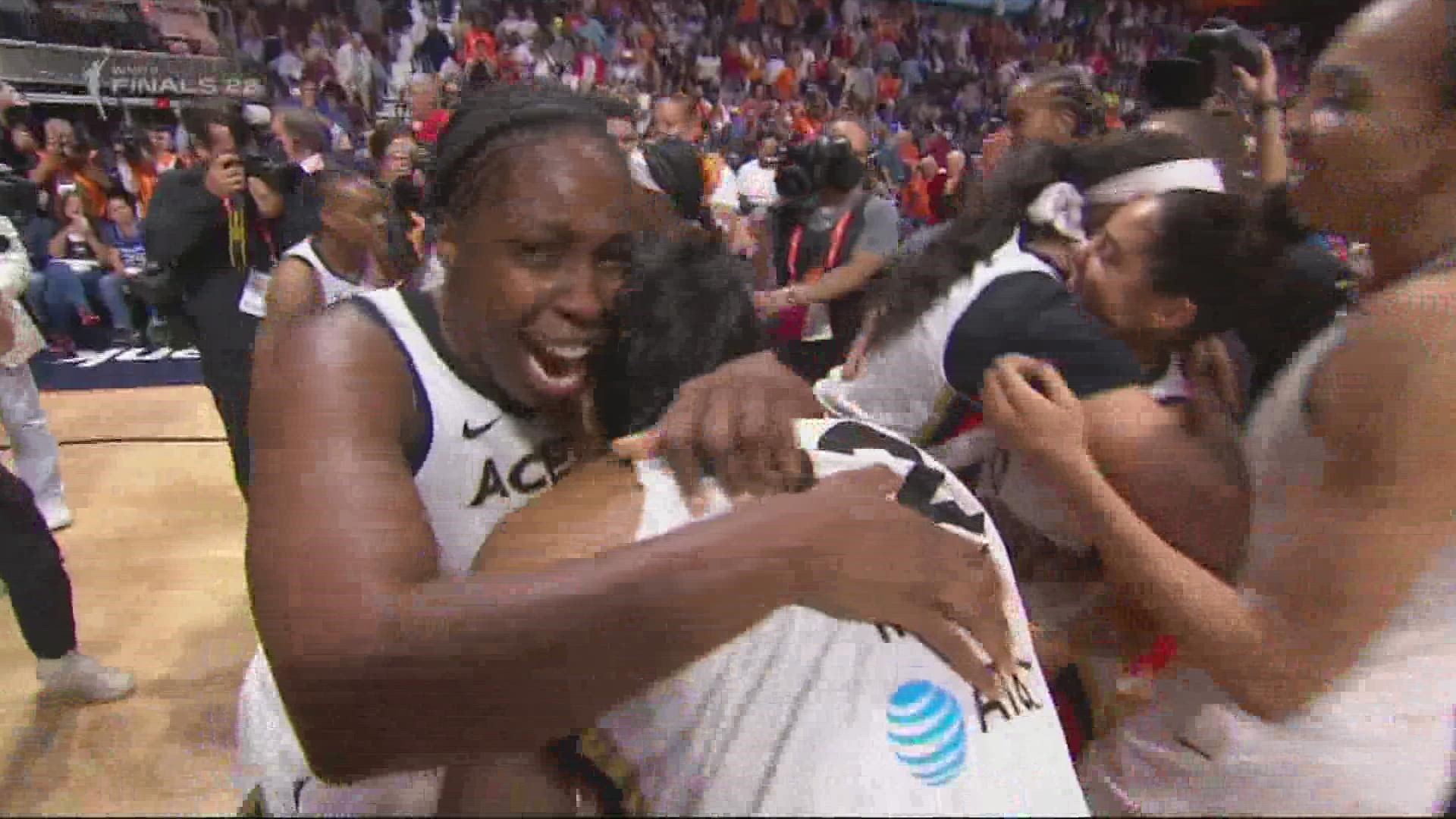 Las Vegas Aces' historic 2022 WNBA Championship parade