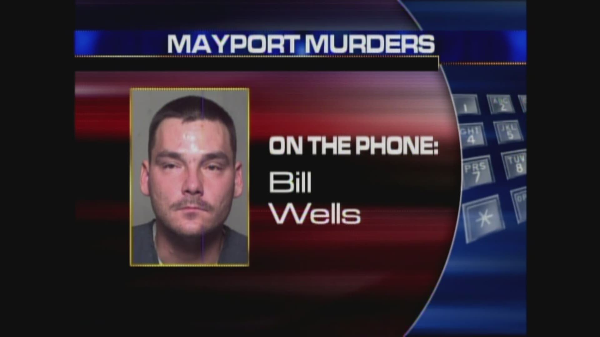 In 2003, William Wells confessed to First Coast News that he killed five people in Mayport. In this phone interview from 2003, he says he is willing to plead guilty to receiving the death penalty.