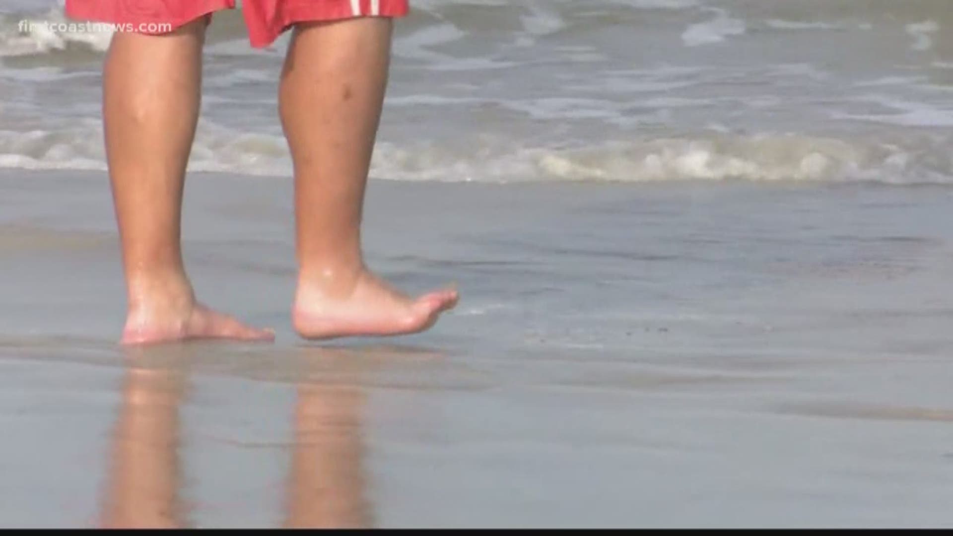 Two people, a 17-year-old boy and a 30-year-old man, were bitten by sharks in Fernandina Beach Friday afternoon.