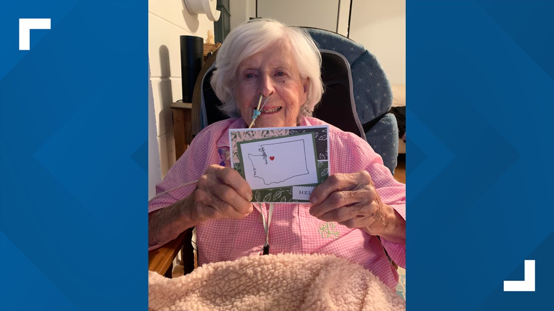 Send a card to 100yearold WWII veteran Jessie Dunbar