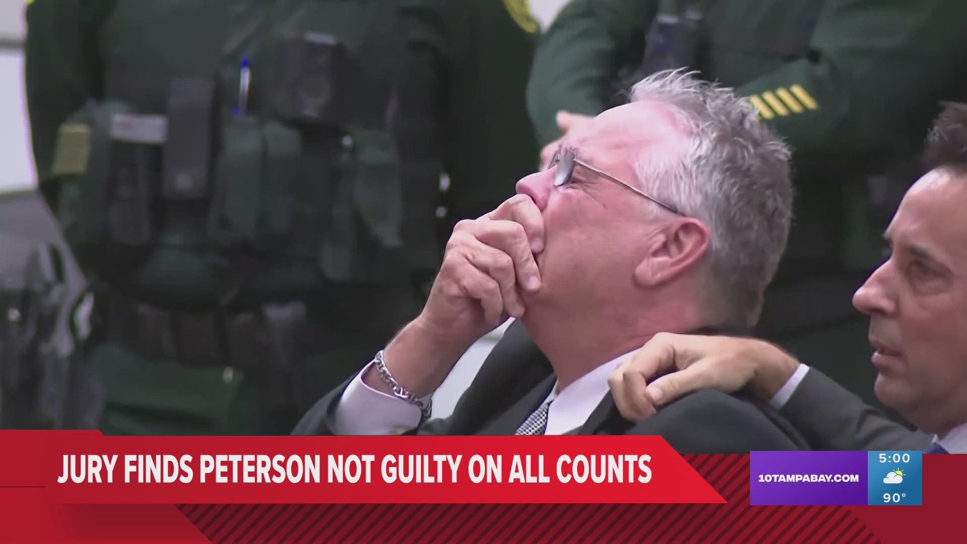 Scot Peterson was charged with neglect of a child and culpable negligence in the 2018 mass shooting at Marjory Stoneman Douglas High School.