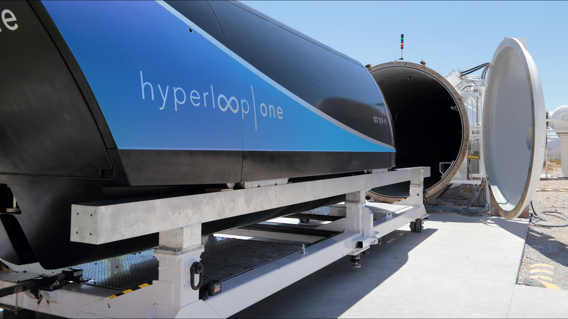 Hyperloop Devloop Hyperloop One reaches record speeds in phase 2 testing | 11alive.com