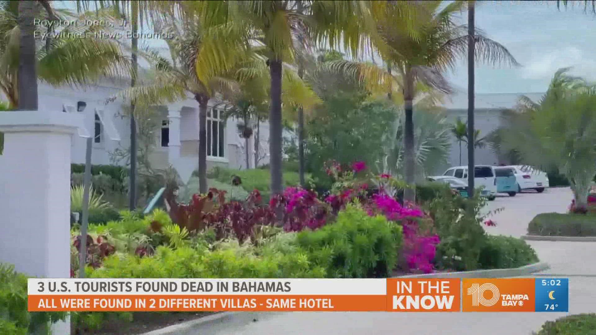 American Tourists Found Dead At Sandals Emerald Bay In Bahamas ...