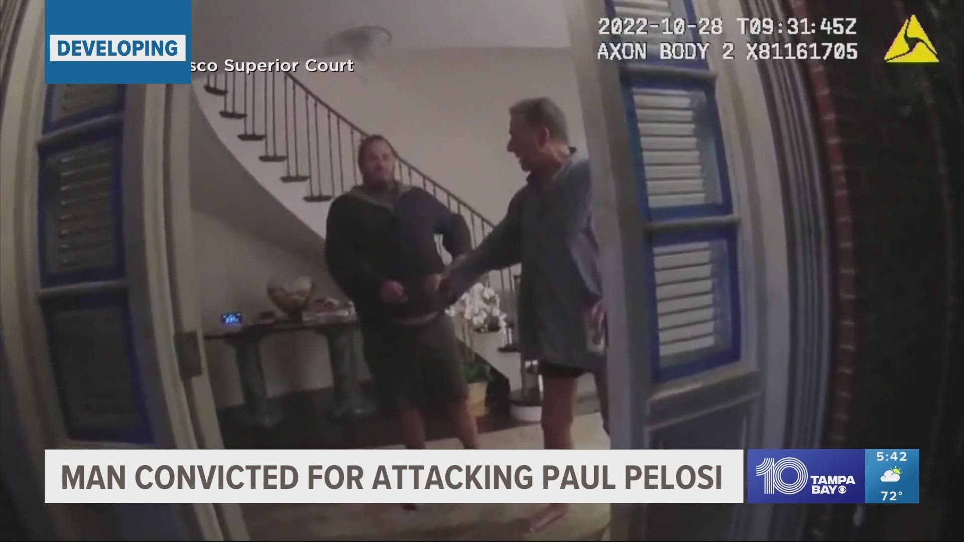 Man who attacked ex-Speaker Nancy Pelosi’s husband gets 30 years ...