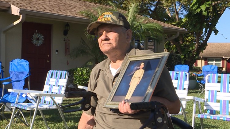 WWII veteran celebrates 102nd birthday with golf cart parade