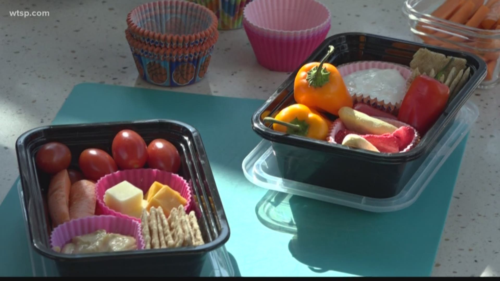 A registered dietitian from Johns Hopkins All Children's Hospital provided her tips on packing the perfect lunch.