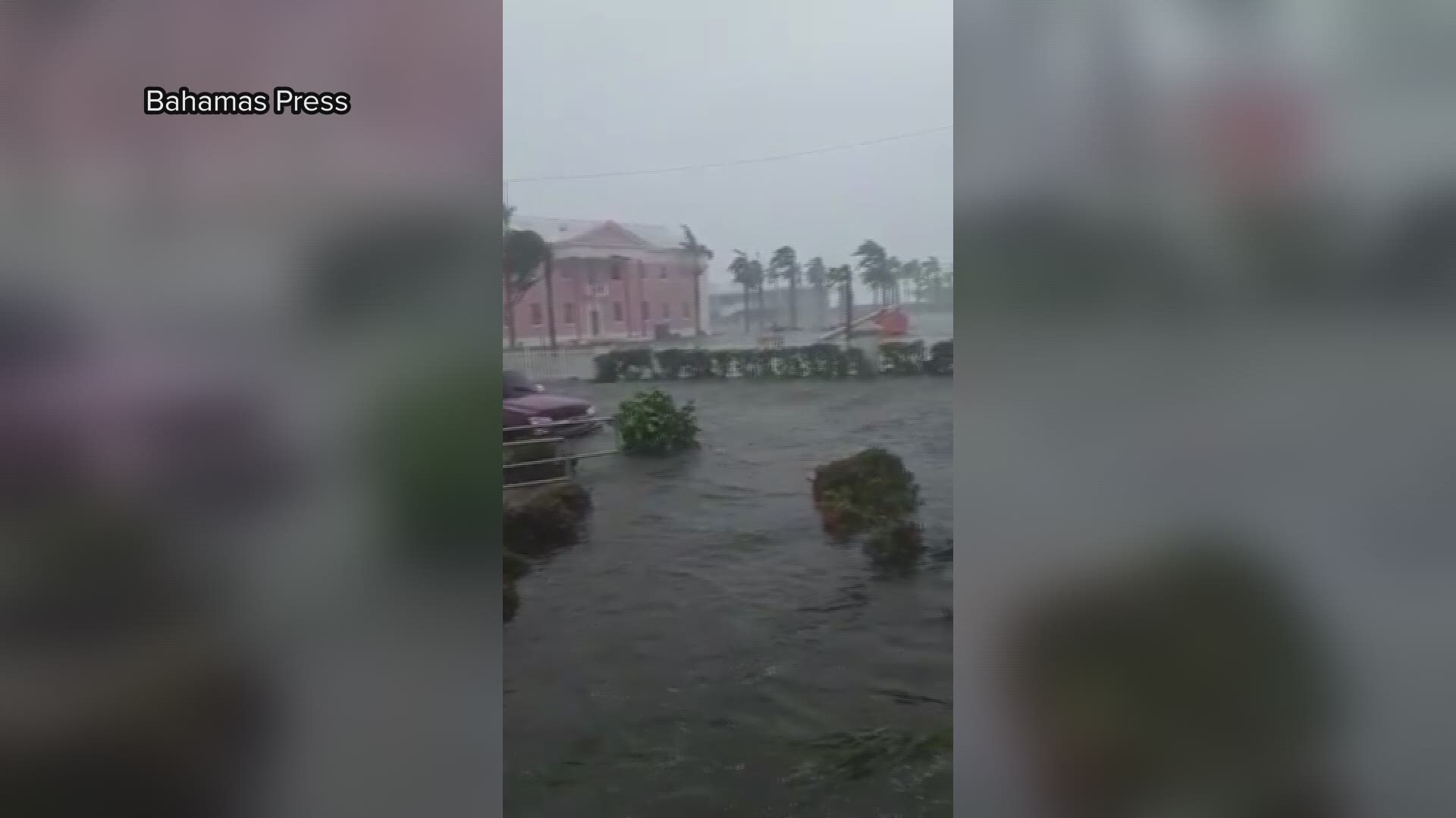 This video from the Bahamas Press shows the devastating flooding and debris in downtown Freeport after once-Category 5 Hurricane Dorian swept through the area.