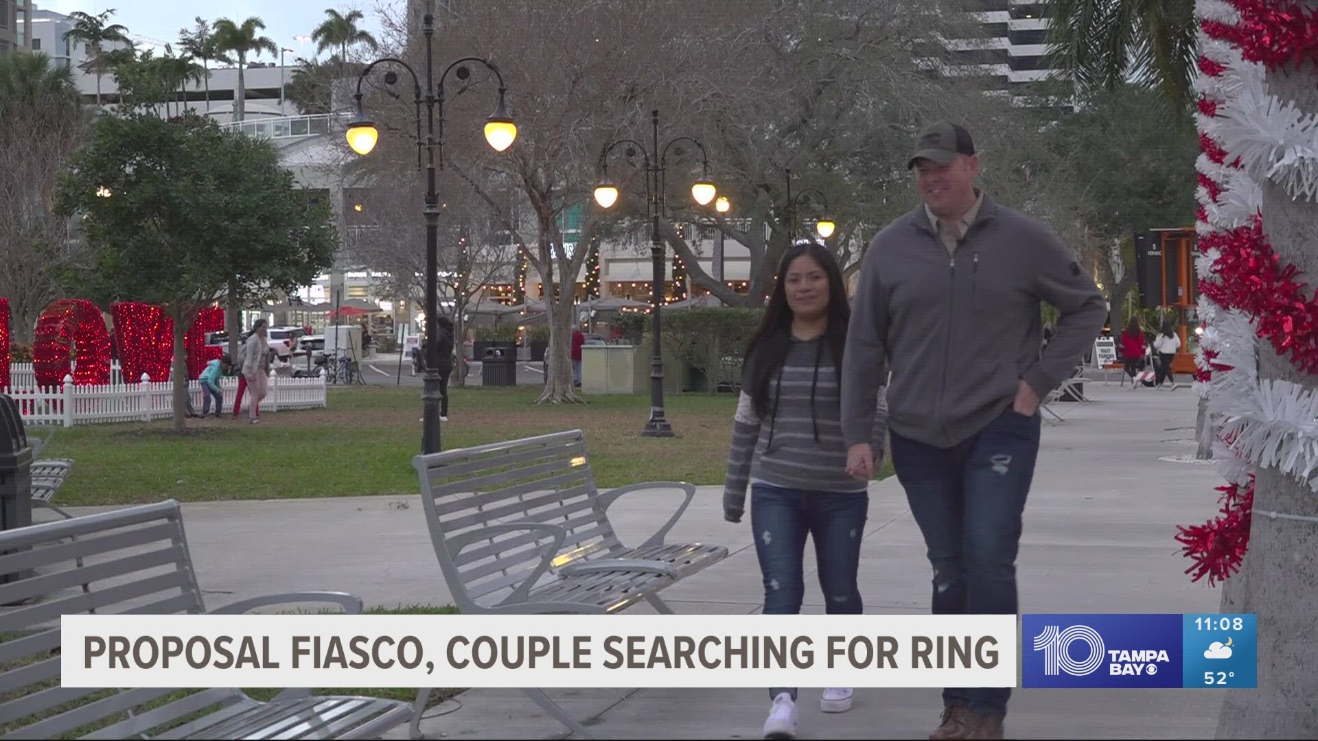 Couple searching for engagement ring lost near St. Pete Pier | 11alive.com