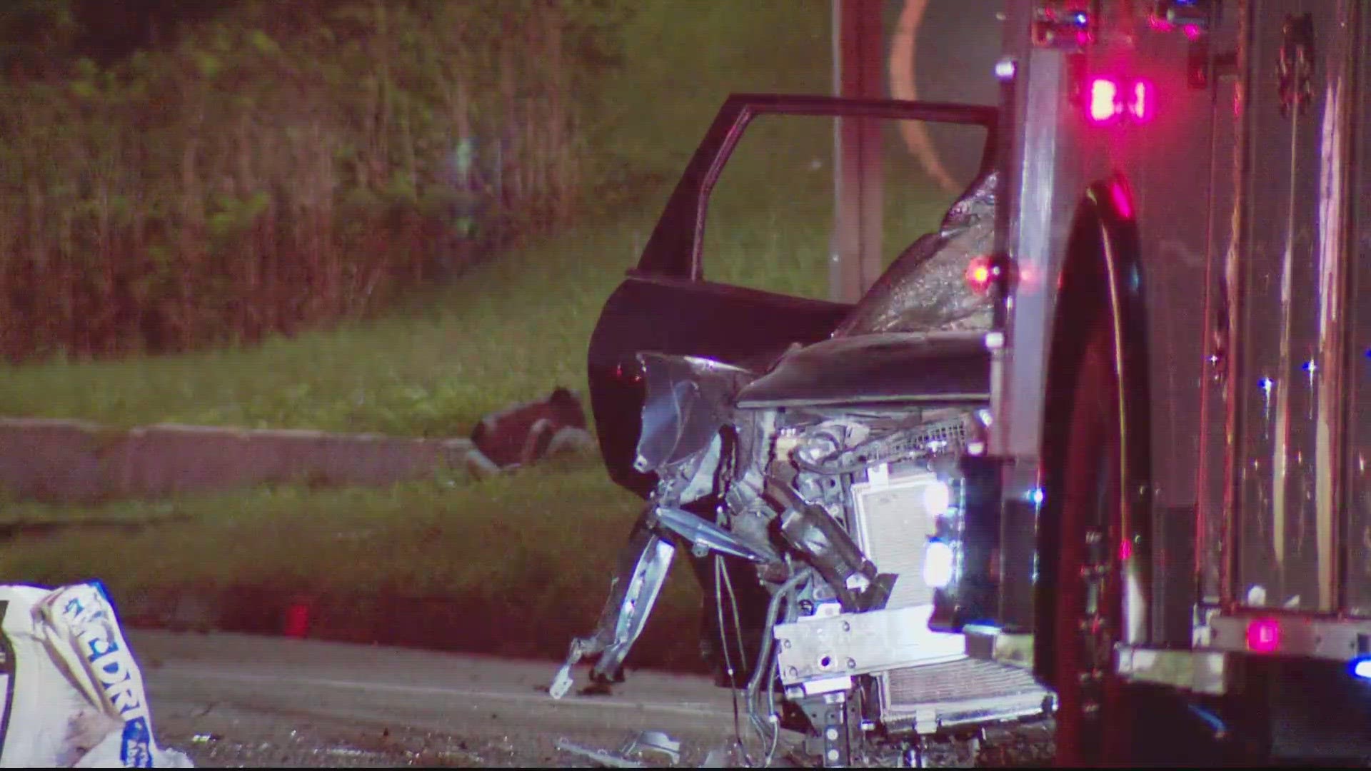 Maryland State Police say a man was driving southbound in northbound lanes on I-270 before crashing on the outer loop of 495.