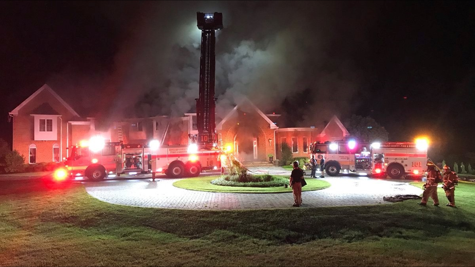 Firefighter dies after falling through floor of Maryland home | 11alive.com