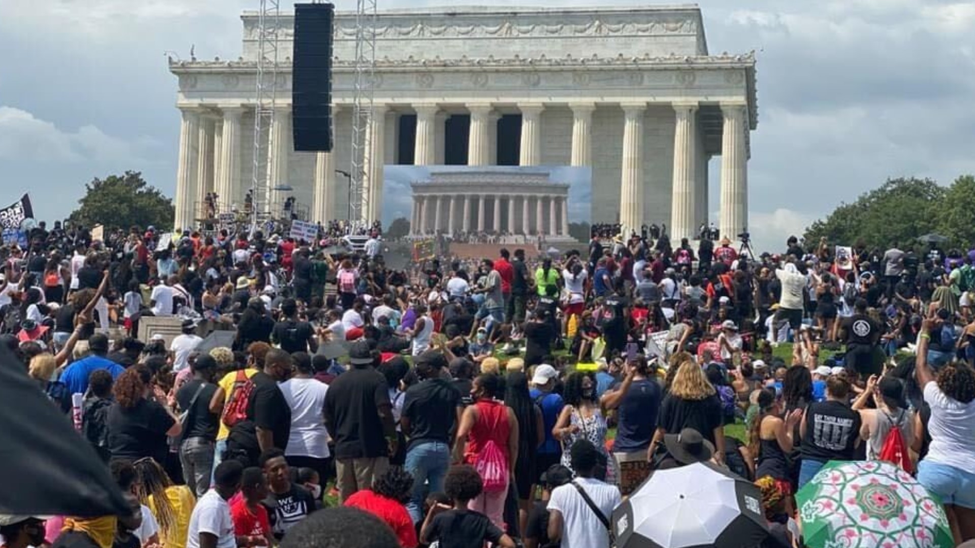 Here are the best moments from the National Action Network's Commitment March "Get Off Our Necks," also known as the 2020 March on Washington.